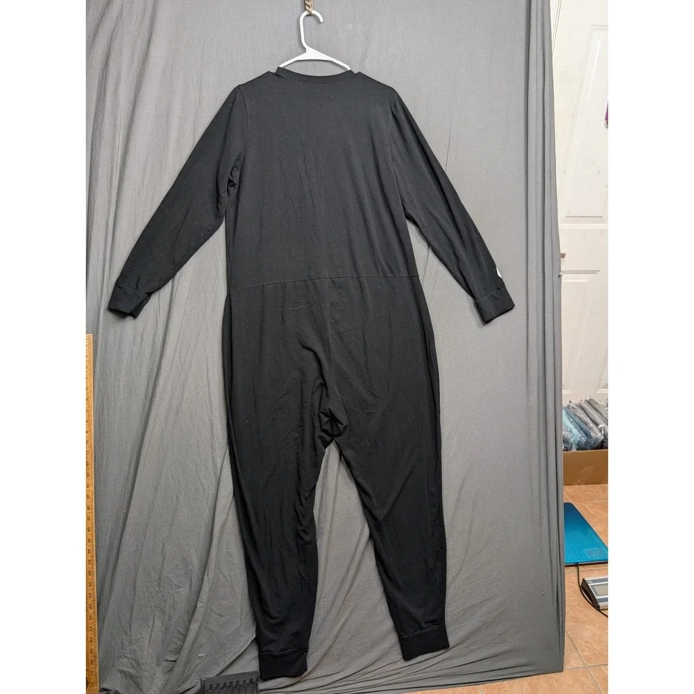old navy skeleton bones one piece pajamas‎ loungewear, unisex medium xl